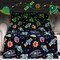 Glow in The Dark Galaxy Space Blanket Gifts for Boys Girls, Star Planet and Solar System Decor for Adult Kids